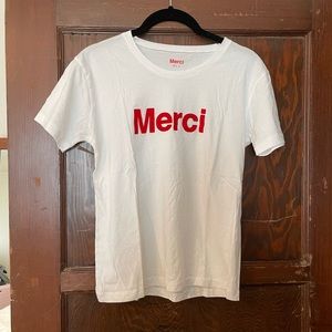 Merci T-Shirt Size S